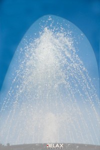 initiative for relax condoms brand, innovative media on the fountains in town, cairo 2008