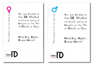 the invitation cards
