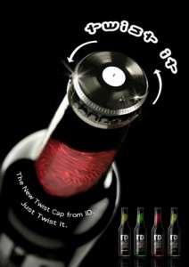 Magazine ad and applications (danglers, hangers, coasters, etc.)